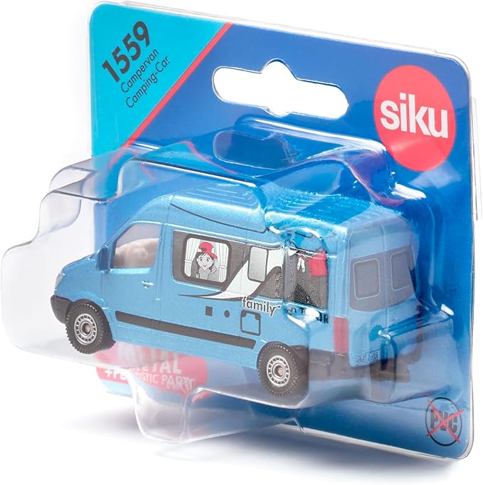 siku 1559 Campervan zabawkowy samochód dla dzieci - obrazek 6