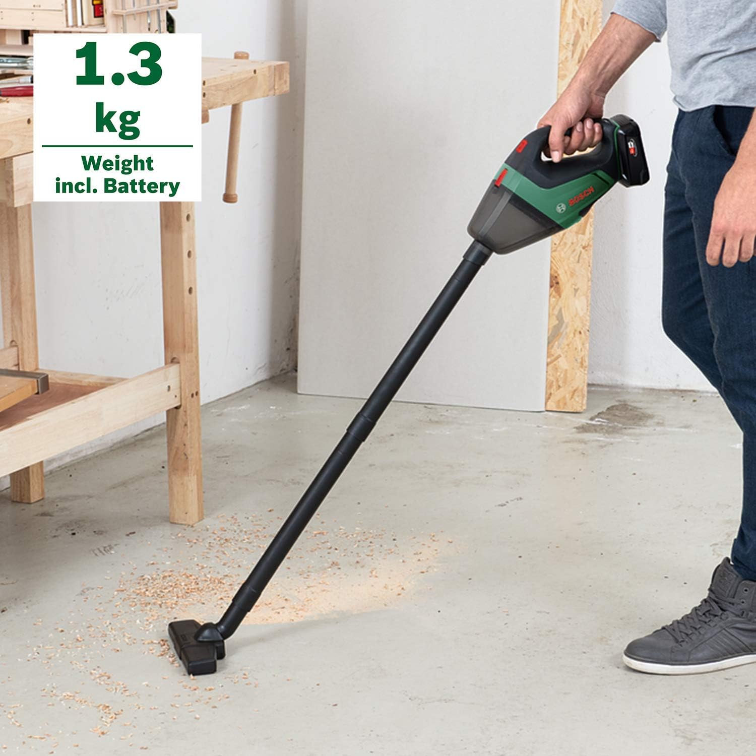 Bosch Odkurzacz akumulatorowy UniversalVac 18 - obrazek 5