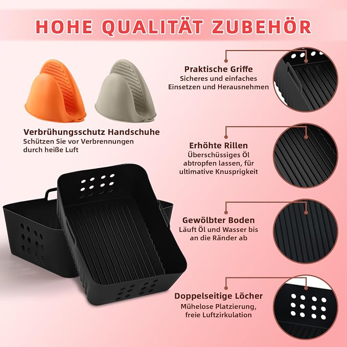 Ninja akcesoria do frytkownicy na gorące powietrze - obrazek 3