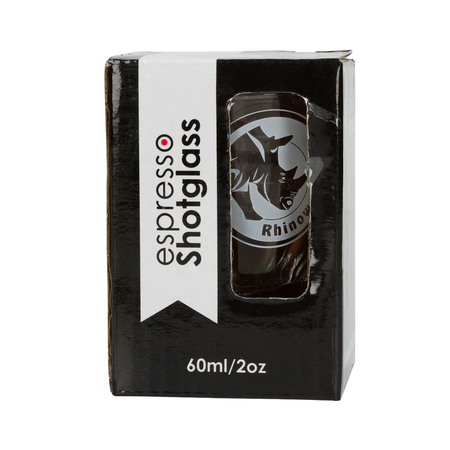 Rhino Coffee Gear Shot Glass Lined 60ml szklanka z miarką - obrazek 3