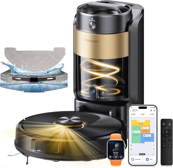 Proscenic Q20 Plus Robot Vacuum Cleaner Map 10000 Pa