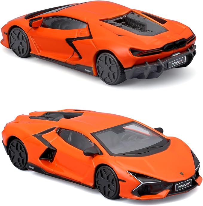 Bburago Lamborghini Revuelto w kolorze pomarańczowym - obrazek 4