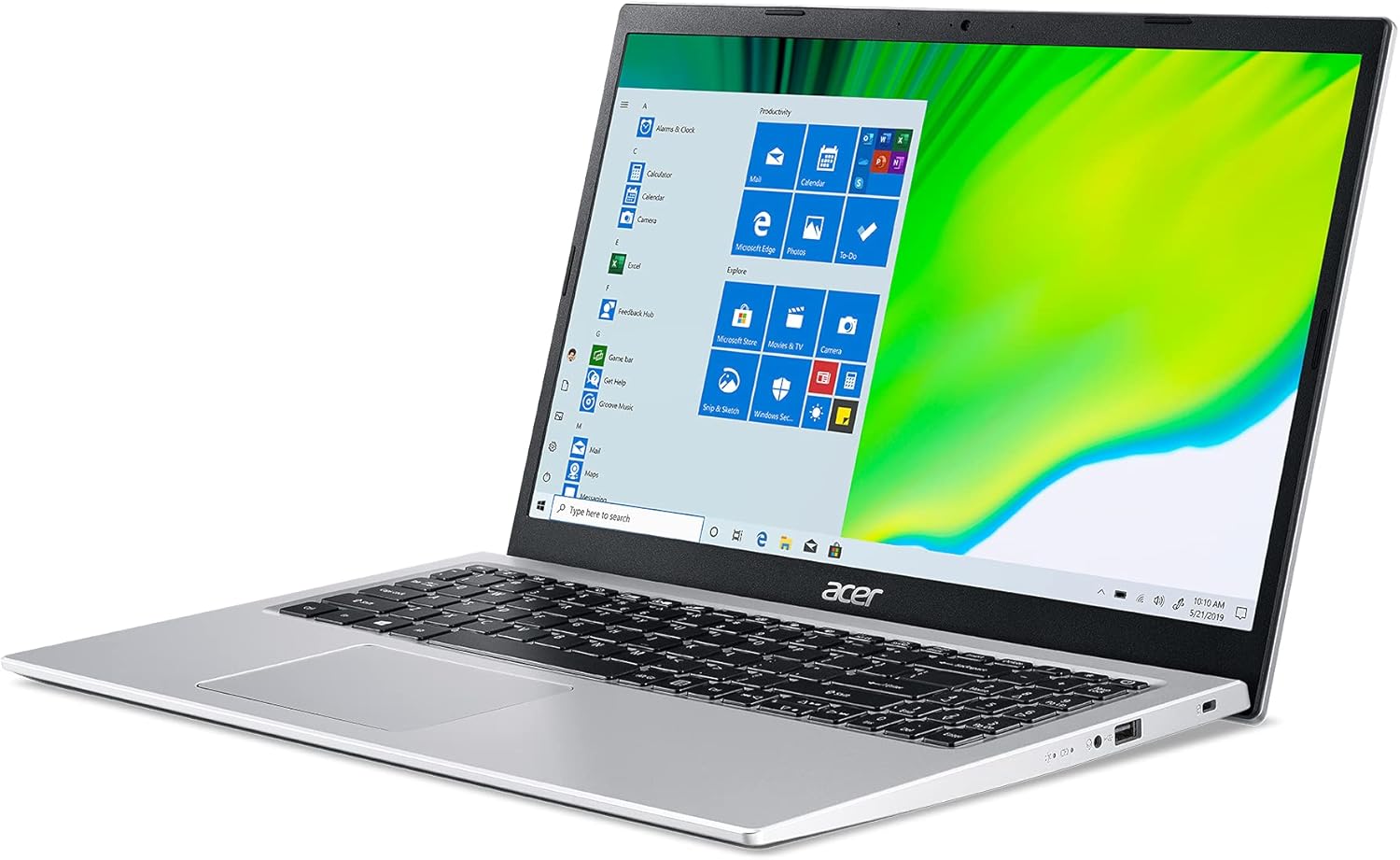 Acer Aspire 1 A115-32-C3AK 15 6" FHD Laptop - obrazek 4