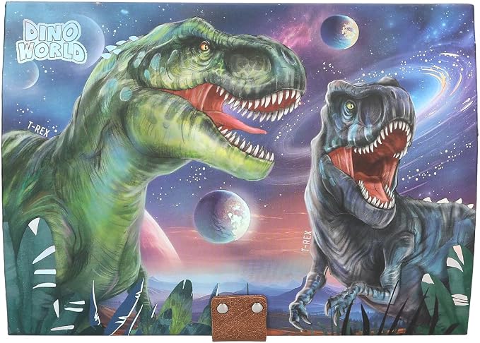 Depesche 13441 Dino World skrzynia na skarby w kształcie dinozaura - obrazek 4