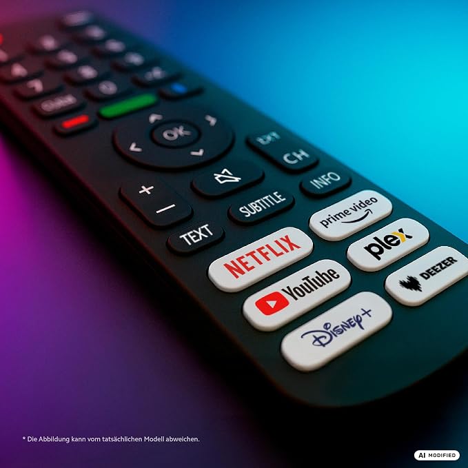 DYON Movie Smart 22 VX, 22", Full HD, Smart TV, potrójny tuner HD (DVB-C/-S2/-T2), App Store, Netflix, Prime Video, YouTube, DAZN, Disney+, waipu.tv, tryb hotelowy - obrazek 7