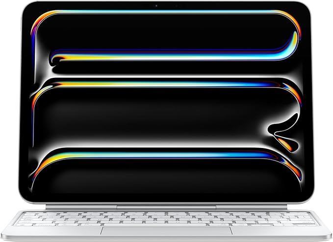 Apple Klawiatura Magic Keyboard Klawiatura i Etui do iPada Pro 11 cali (M4) – angielski (międzynarodowy) – biała 