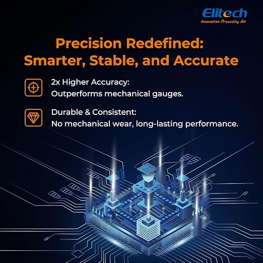 Elitech Manometr czynnika chłodniczego 600 psi - obrazek 5