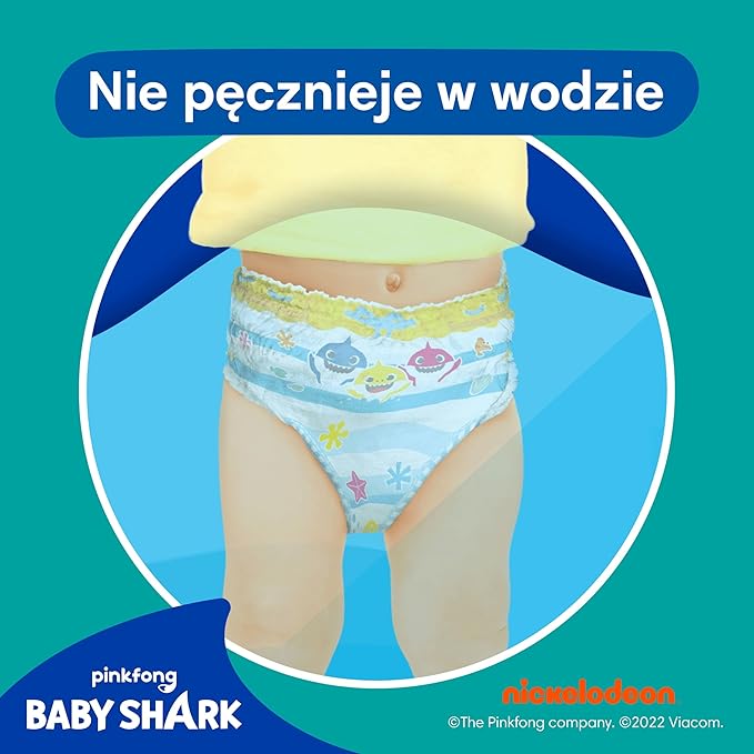 Pampers Splashers Baby Shark Rozmiar - obrazek 5
