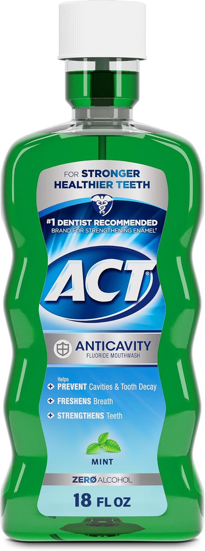 ACT Anticavity Fluoride Mouthwash Alkohol Free Mint