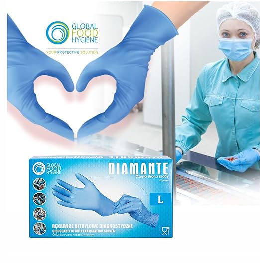 Diamante Rękawice Nitrylowe 100 szt - obrazek 6