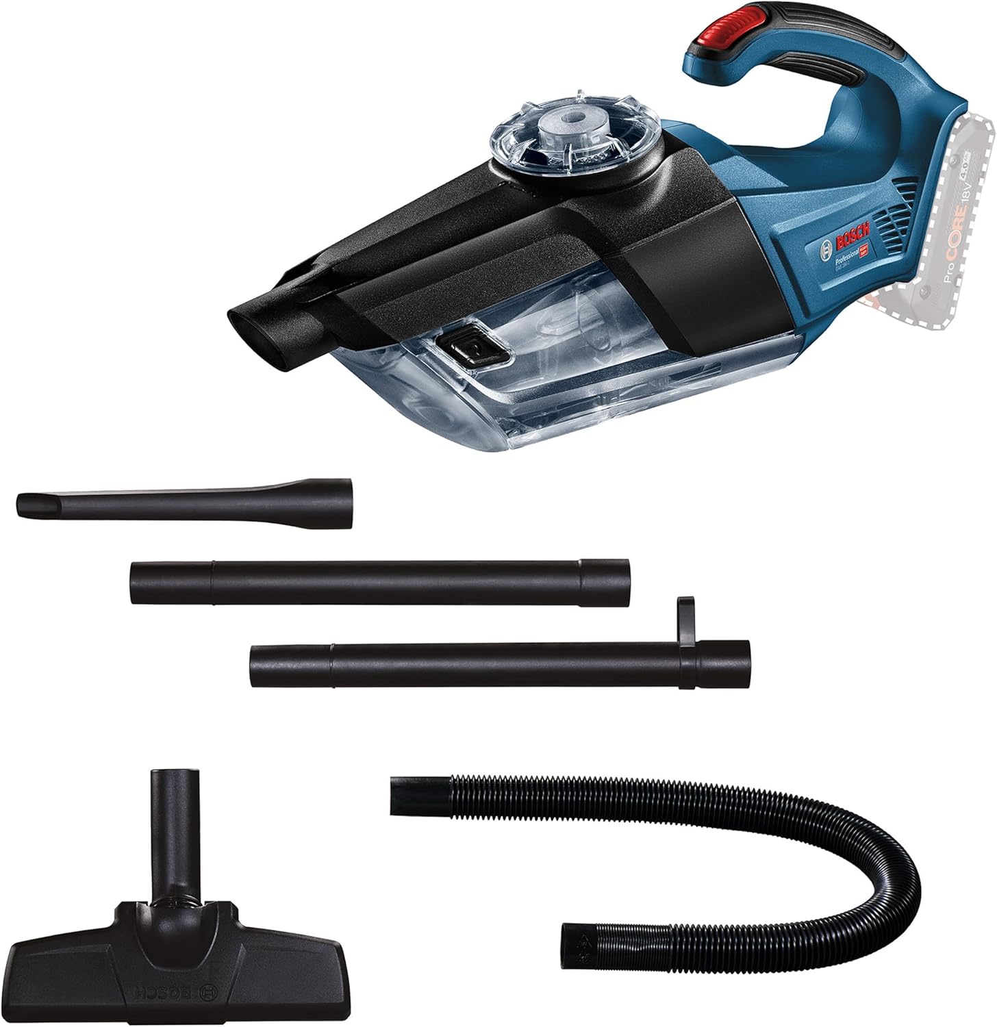 Bosch Professional system 18V: akumulatorowy odkurzacz ręczny GAS - obrazek 2