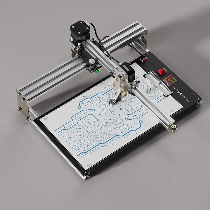 UUNATEK oryginalny ploter iDraw 2.0 T-Structure XY, maszyna do rysowania, robot do pisania ręcznego z płytą piwniczną, obszar roboczy A4, 3 x 42 silniki krokowe, prędkość zapisu - obrazek 5