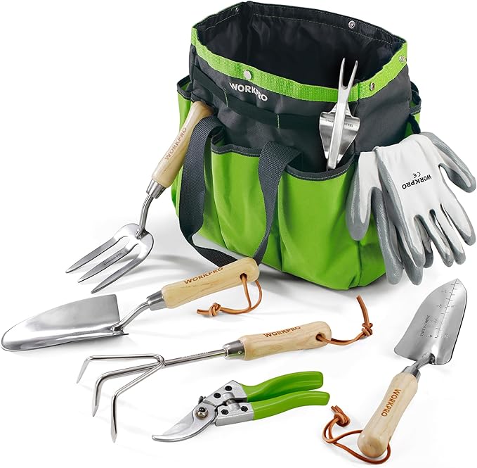 WORKPRO Zestaw narzędzi ogrodowych 8PC