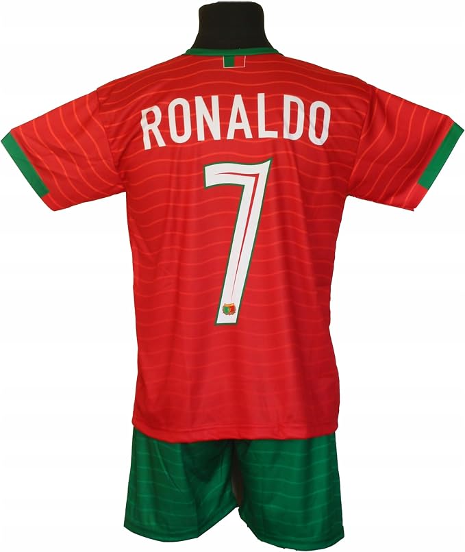 strój piłkarski dla dzieci RONALDO PORTUGALIA - obrazek 3