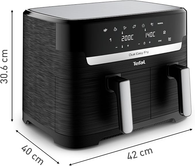 Tefal EY9018 Dual Easy Fry Frytkownica Beztłuszczowa - obrazek 4