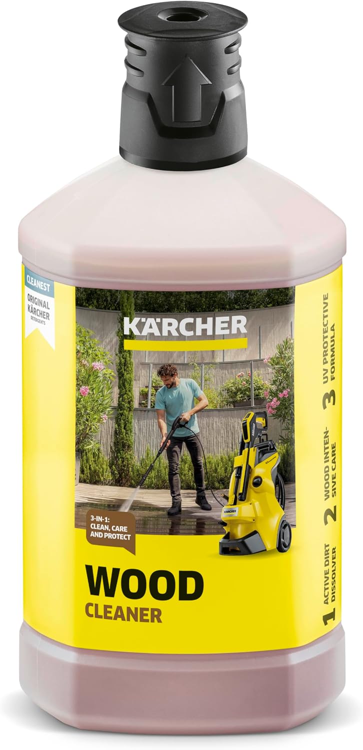 Kärcher, Środek do czyszczenia drewna 3 w 1, 1 l, 6.295-757.0 - obrazek 2