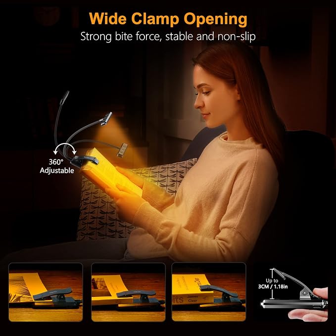 Gritin Lampka do Czytania z 19 LED - obrazek 6