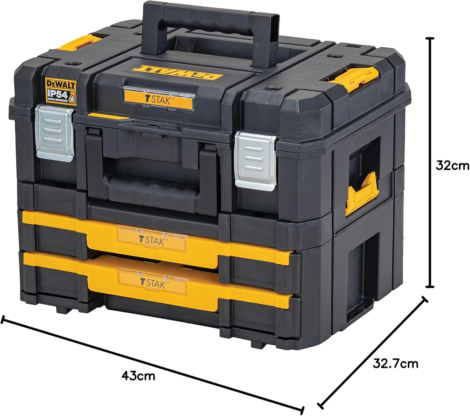 DEWALT DWST83395-1 walizka, czarno-żółta - obrazek 3