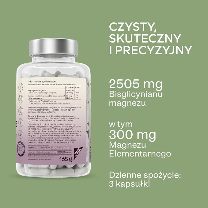 Chelatowany glicynian magnezu 2505 mg w dziennej dawce - obrazek 5
