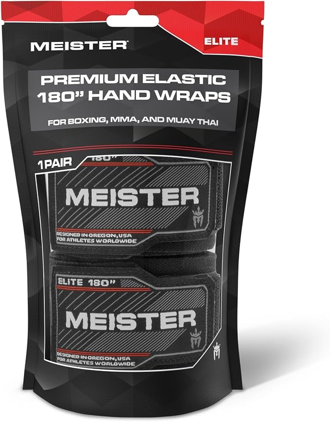 Meister Elite 180" bandaże bokserskie dla dorosłych do MMA i boksu - obrazek 4