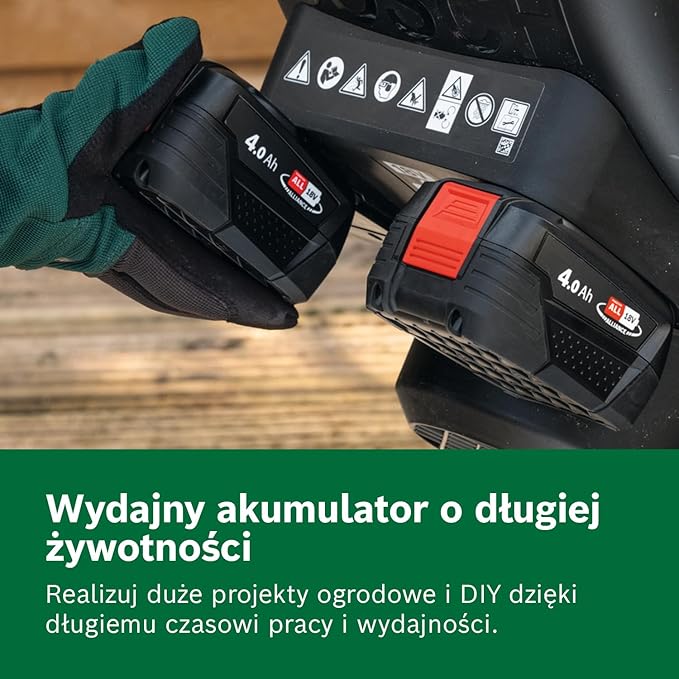 Bosch Starter Set 18V - akumulator i szybka ładowarka (1 akumulator Li-ion 4,0 Ah, szybka ładowarka POWER FOR ALL 18V Alliance) - obrazek 4