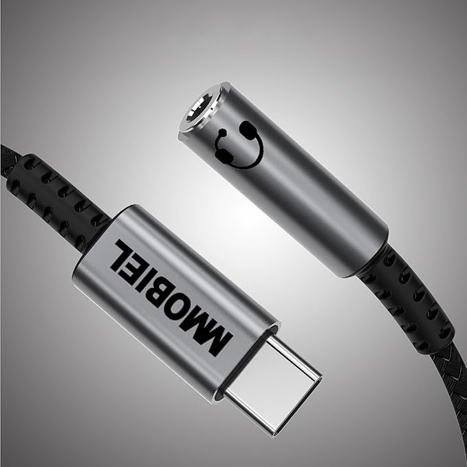 MMOBIEL USB-C na 3 5mm TRRS Gniazdo Słuchawkowe Jack-16Bit - obrazek 5