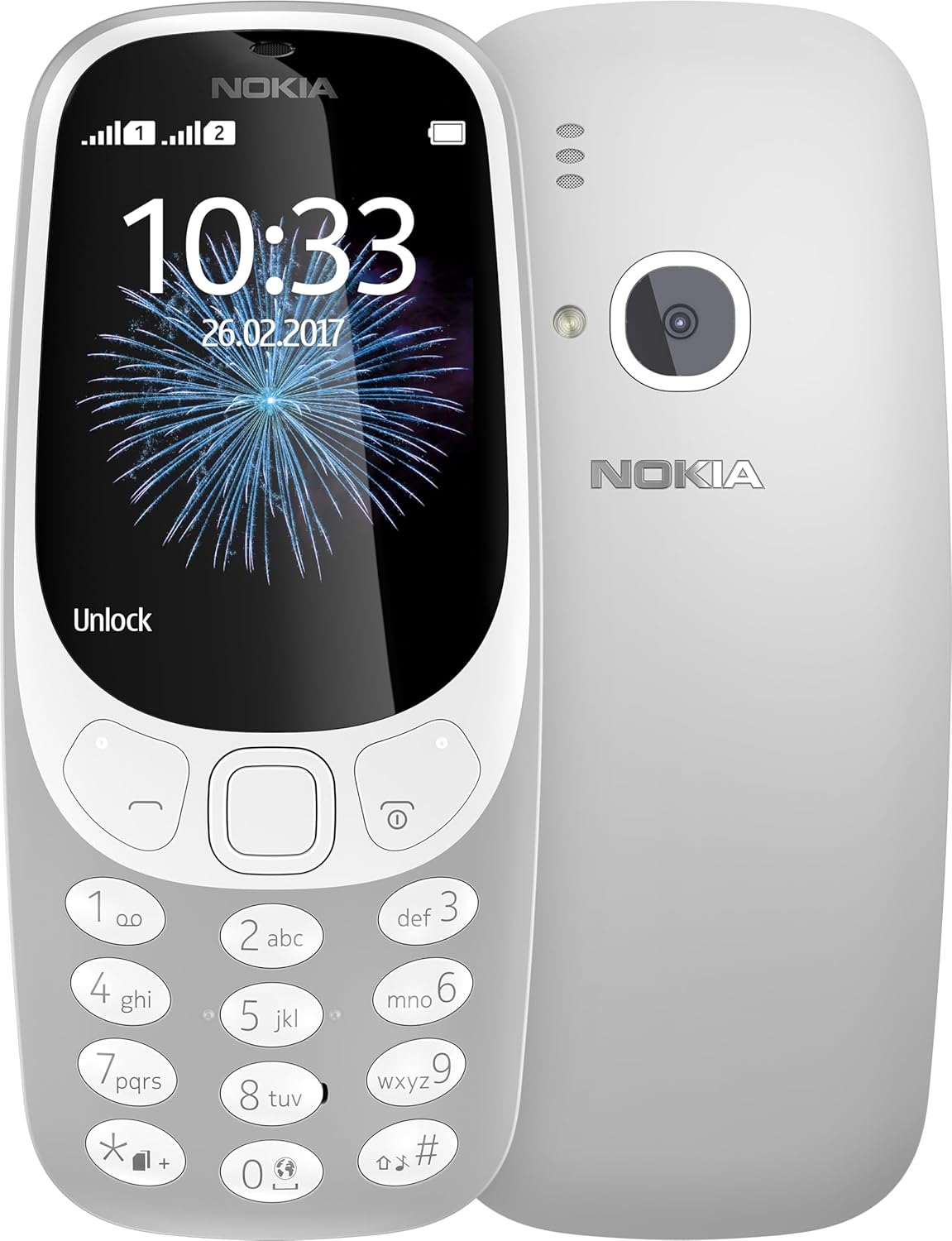 Nokia 3310 2G Unlocked telefon komórkowy (kolorowy wyświetlacz - obrazek 4