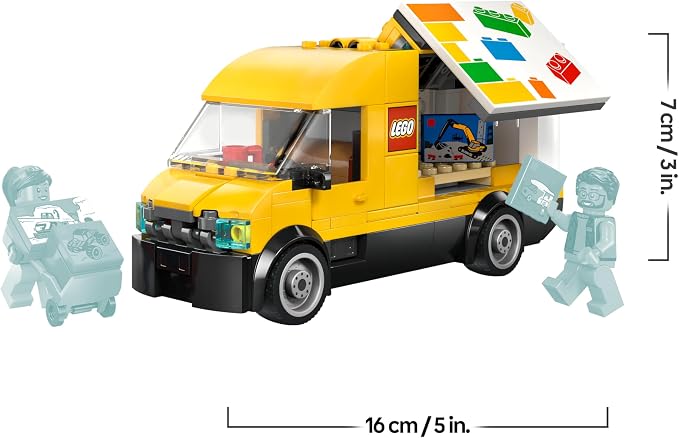 LEGO City Furgonetka LEGO 60500 - obrazek 4