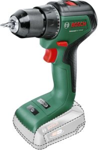 Bosch Home and Garden Universaldrill 18V-60 Wiertarka Akumulatorowa, Zielony/Czarny, 18 V