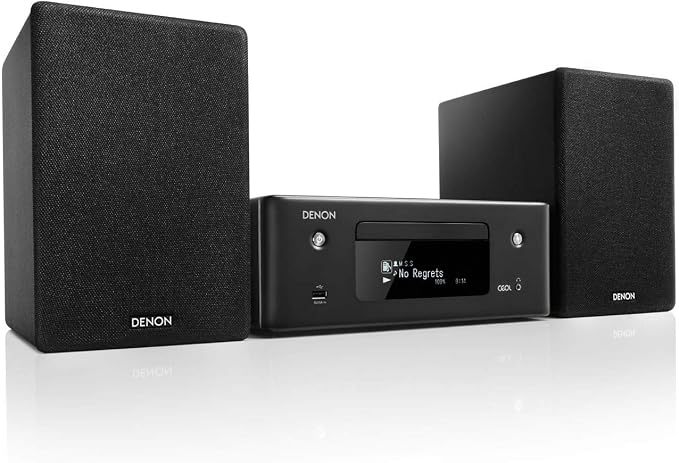 Denon RCDN10BKE2 Zestaw Stereo