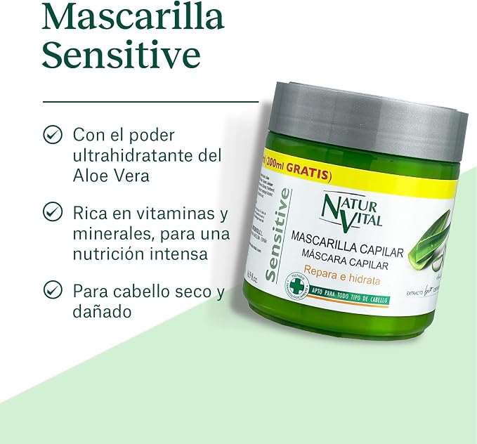 Naturaleza Y Vida Mascarilla de pelo - obrazek 2