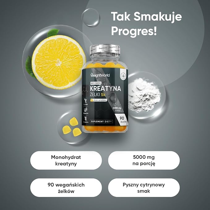 Żelki z monohydratem kreatyny 3000 mg - obrazek 2