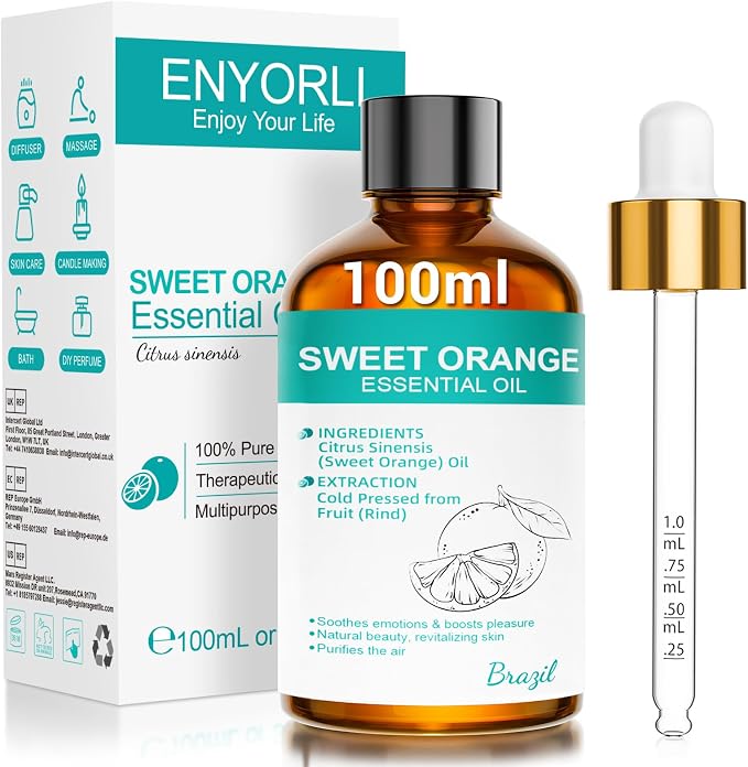 Olejek eteryczny ze słodkiej pomarańczy 100 ml