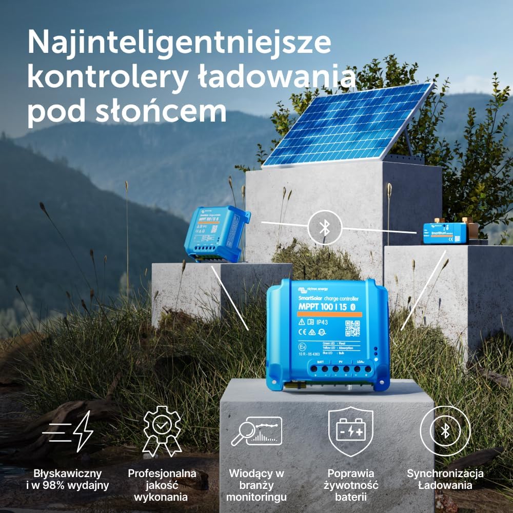Victron Energy SmartSolar MPPT 100V 15 amp 12 - obrazek 4