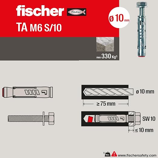 fischer Kołek stalowy TA - obrazek 3