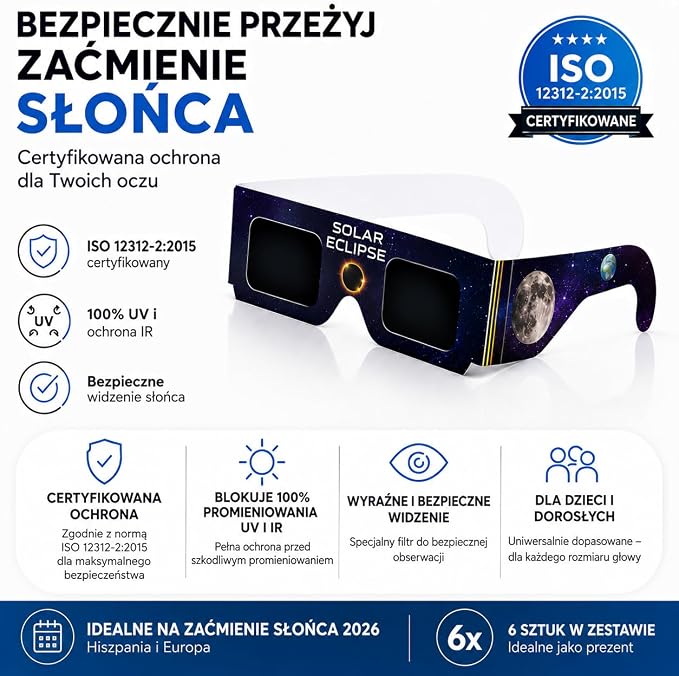 TK Gruppe Timo Klingler 6 x okulary z zaćmieniem słońca - obrazek 5