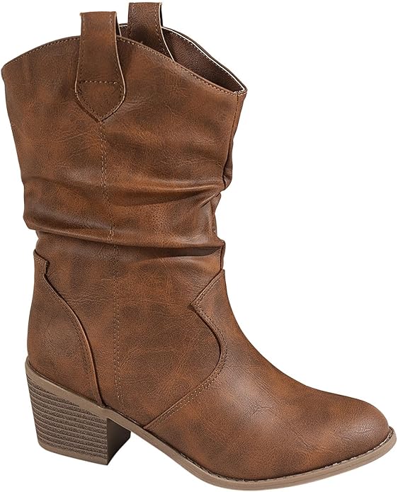 Kowbojskie buty dla kobiet szerokie łydki kowbojki botki fantazyjne