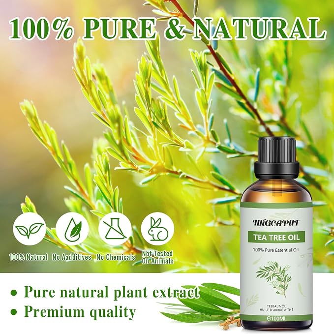 MIGCAPUT Olejek Eteryczny z Drzewa Herbacianego 100ML - obrazek 2