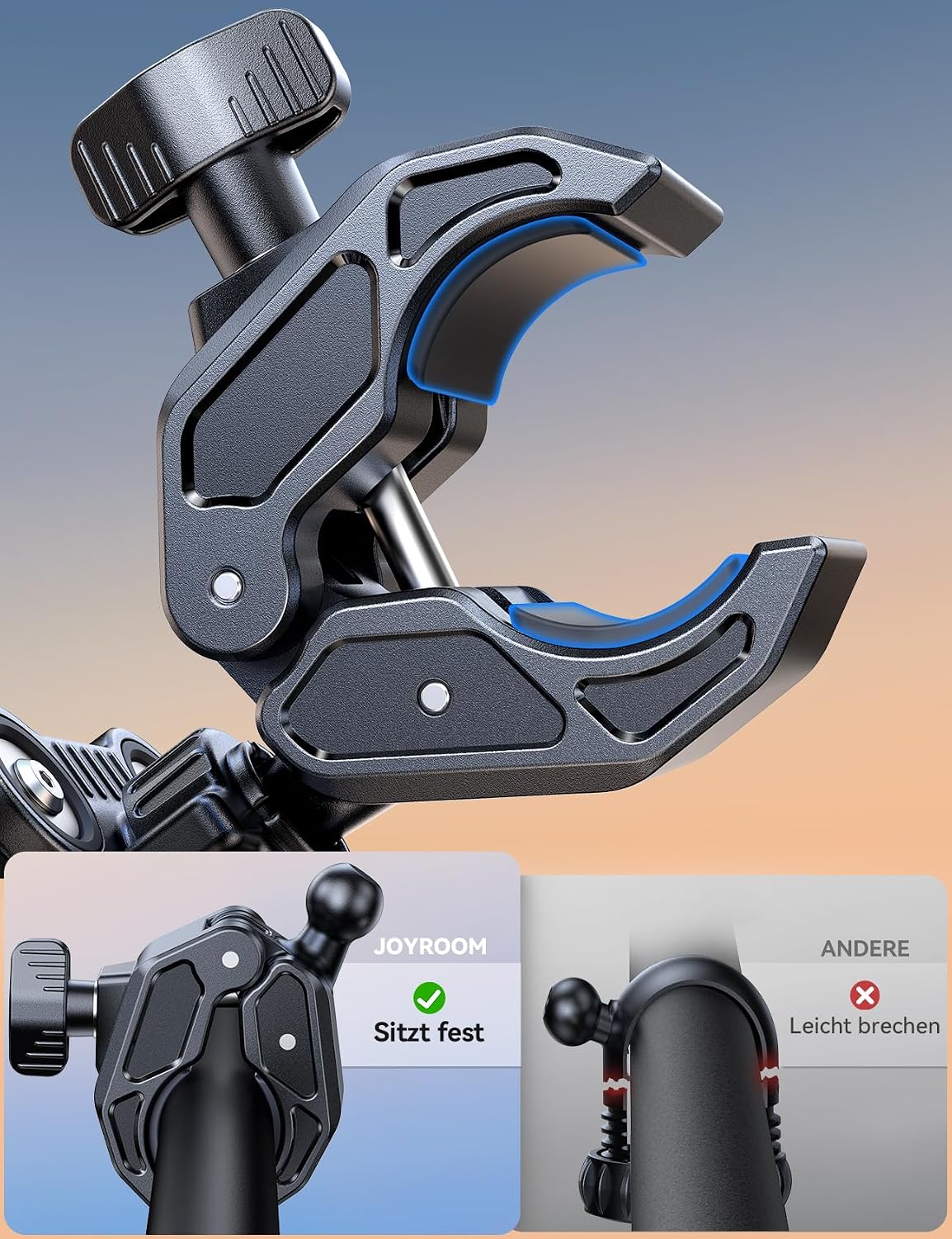 JOYROOM Uchwyt Telefon Rowerowy i Motocyklowy - obrazek 6