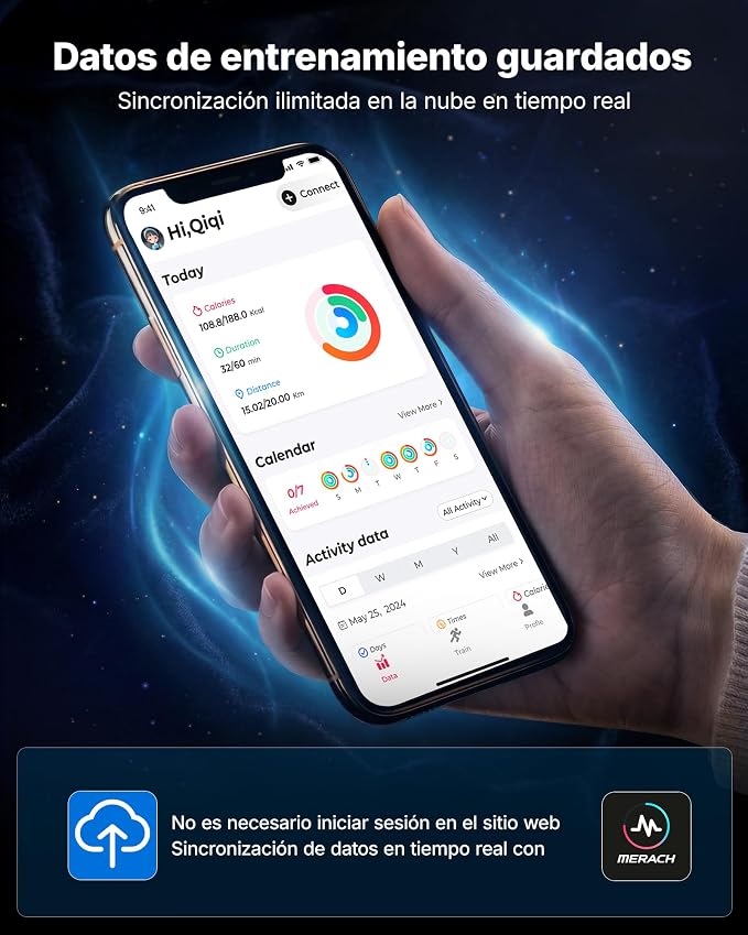 MERACH NovaRow R50 Pro Wioślarz z oporem powietrznym do domu - obrazek 6