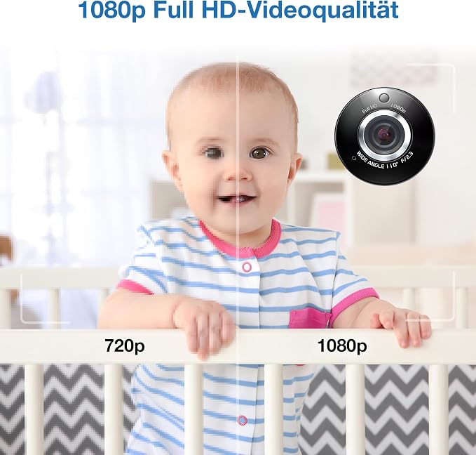 Vtech RM7764HD z kamerą 1080p WiFi Remote Access - obrazek 5