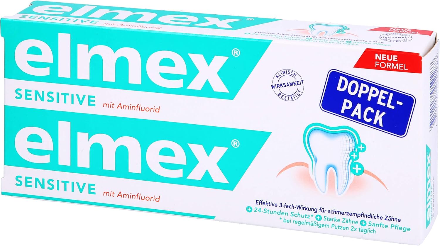 Elmex Sensitive Zahnpasta Doppelpack - obrazek 3