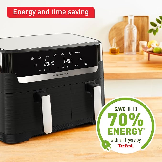Tefal EY9018 Dual Easy Fry Frytkownica Beztłuszczowa - obrazek 6