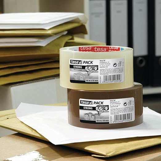 Tesa TE58172-0000-00 tesapack Standard PP Ruidoso 66 m x 50 mm - obrazek 3