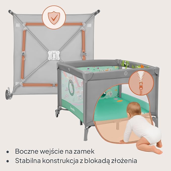 LIONELO Kojec dziecięcy MILLE PLUS do 15 kg 0-36 miesięcy - obrazek 6