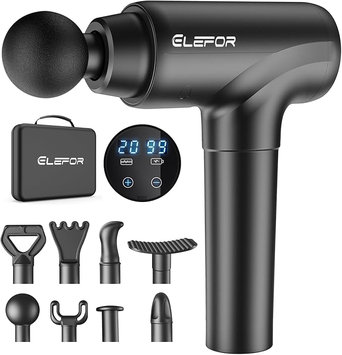 Massage Gun Deep Tissue Percussion Massager Gun for Athletes Muscle