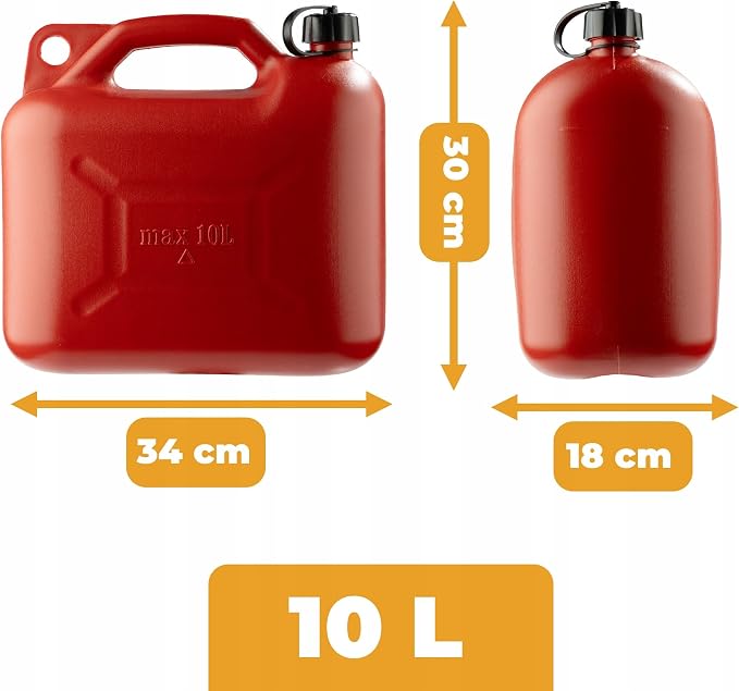 Kanister Plastikowy 10L Na Paliwo - obrazek 4