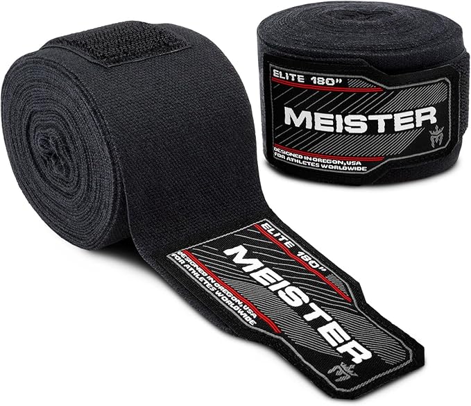 Meister Elite 180" bandaże bokserskie dla dorosłych do MMA i boksu