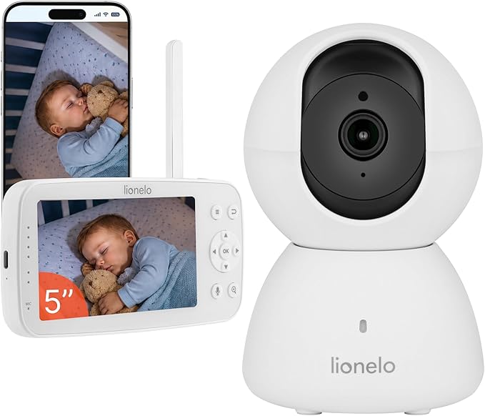 Lionelo Babyline 8.4 elektroniczna niania z kamerą i aplikacją - obrazek 3