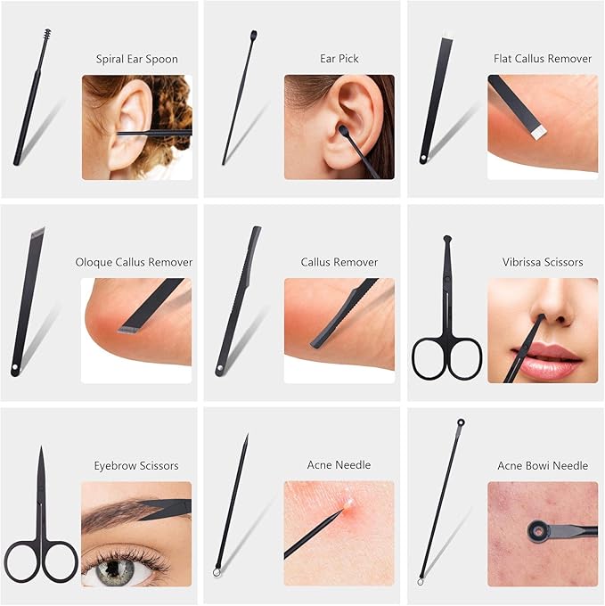 URAQT Profesjonalny zestaw do manicure - obrazek 7